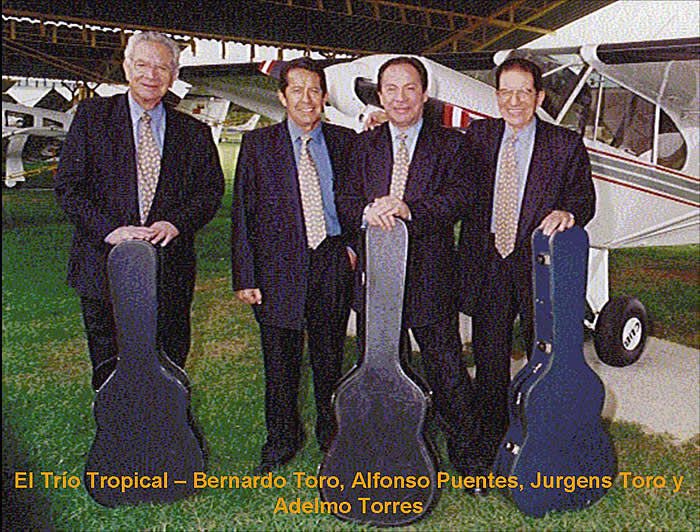 foto trio tropical